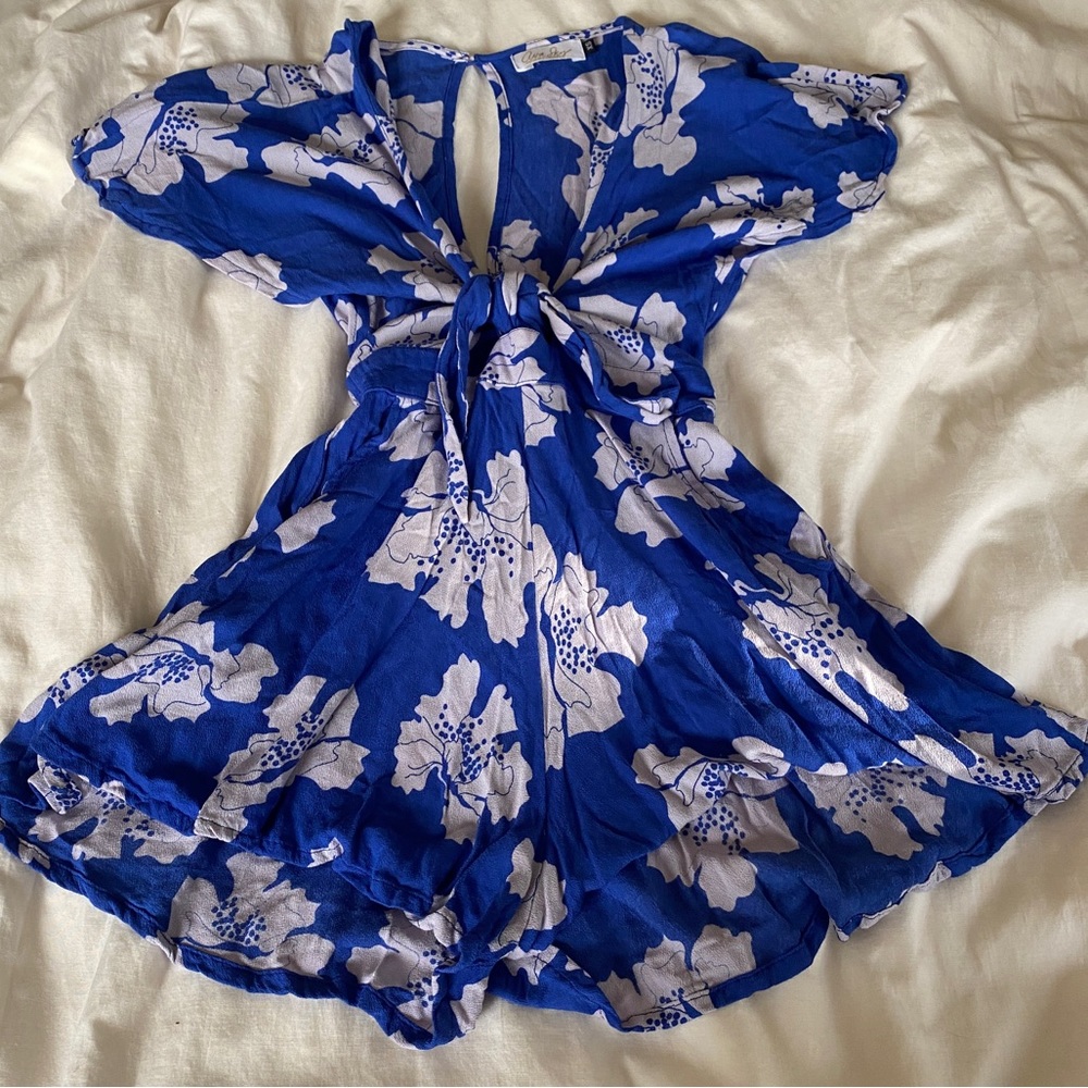 Ava Sky Romper Kiwi